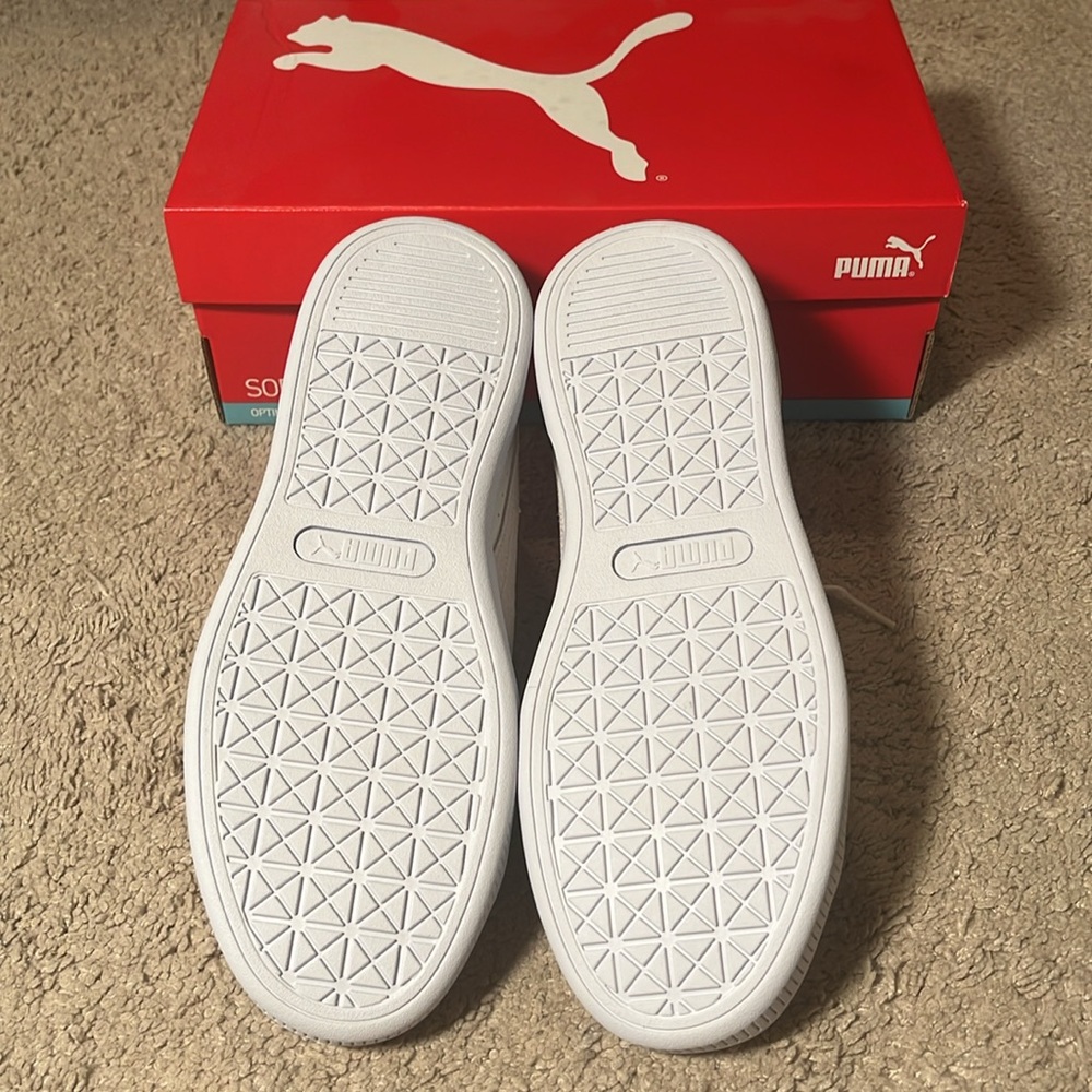 NWT Puma Vikky V3 Snake in Marshmallow Gray & Pale Grape Size 9 - Picture 5 of 5